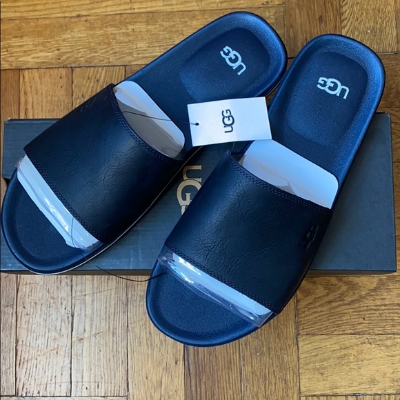 ‼️SOLD‼️Mens UGG Leather Sandals Flip-Flops - Picture 2 of 6
